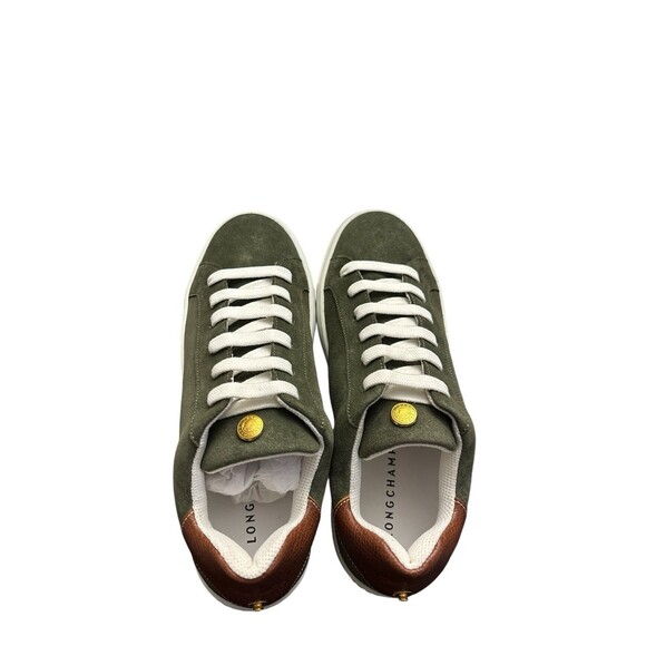 Longchamp Women’s le pliage sneaker Green Size US 6 EU 37 New in box - Picture 2 of 6